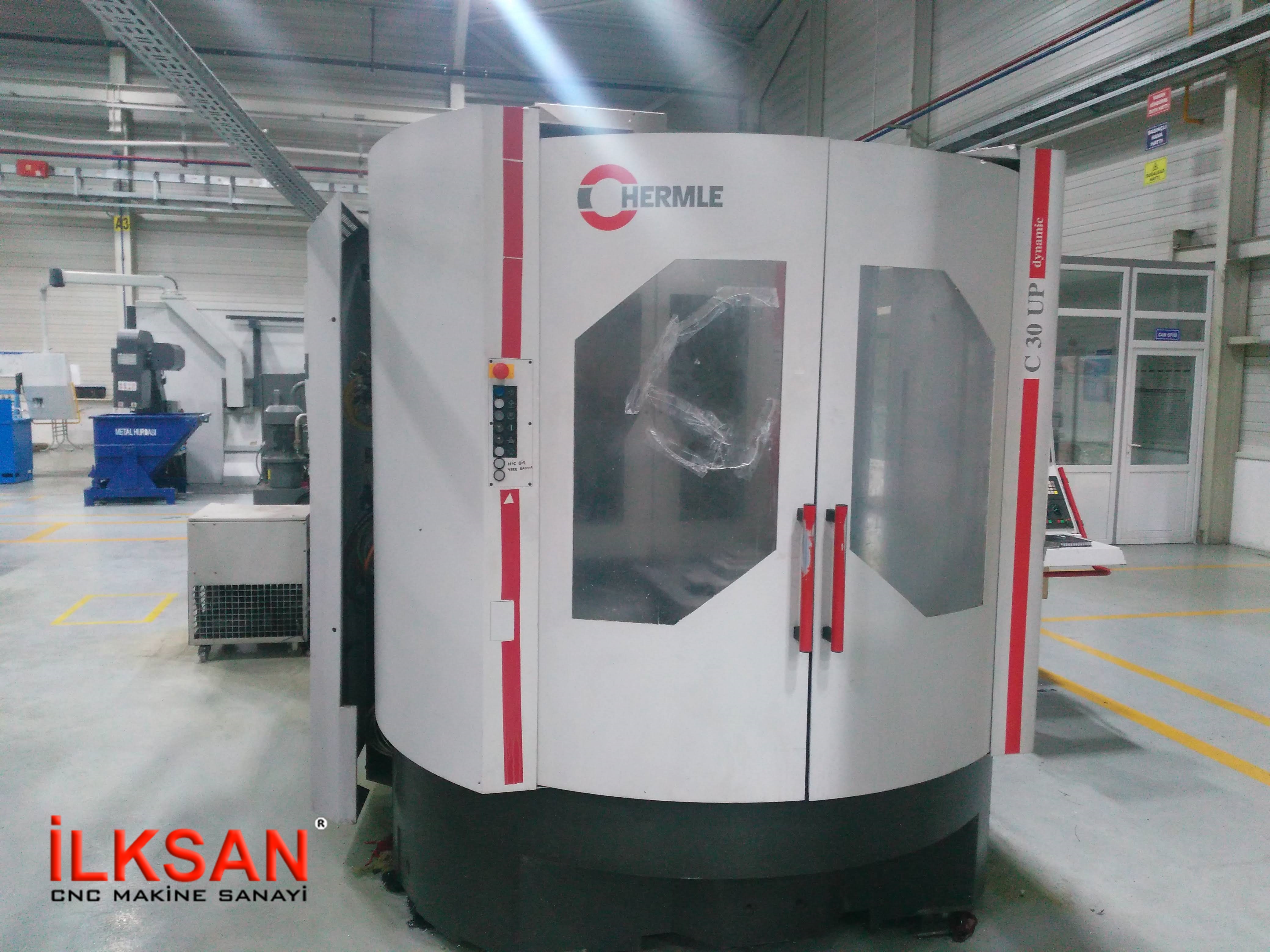 Hermle C30 UP Dynamic  Çift palet 5 Eksen Cnc Dik İşleme Merkezi